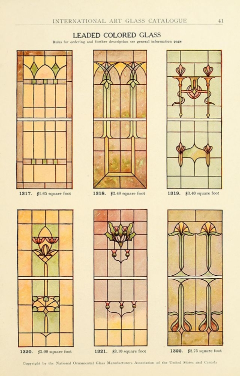 Picture of INTERNATIONAL ART GLASS 1914 - 9
