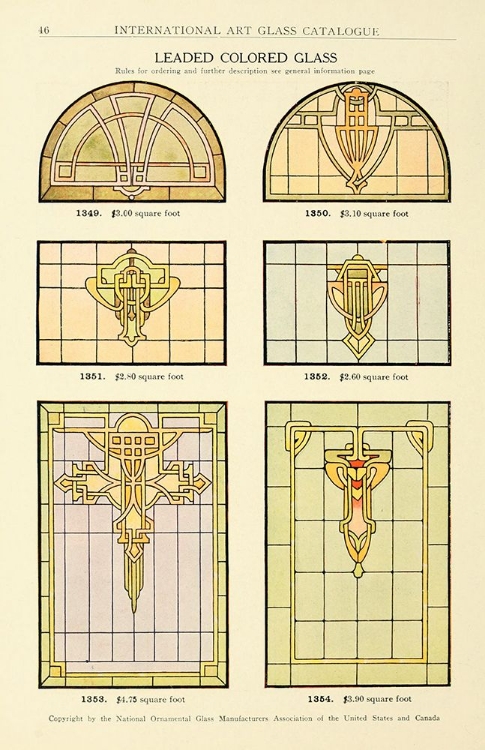Picture of INTERNATIONAL ART GLASS 1914 - 14