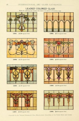 Picture of INTERNATIONAL ART GLASS 1914 - 16