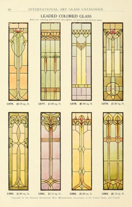 Picture of INTERNATIONAL ART GLASS 1914 - 18