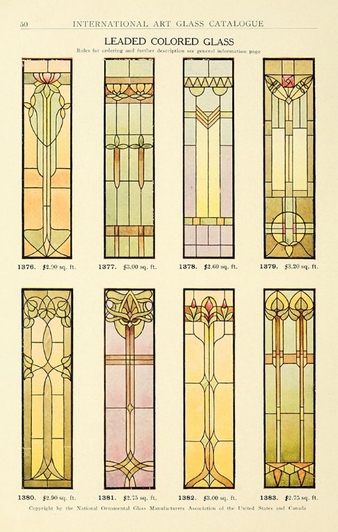 Picture of INTERNATIONAL ART GLASS 1914 - 18