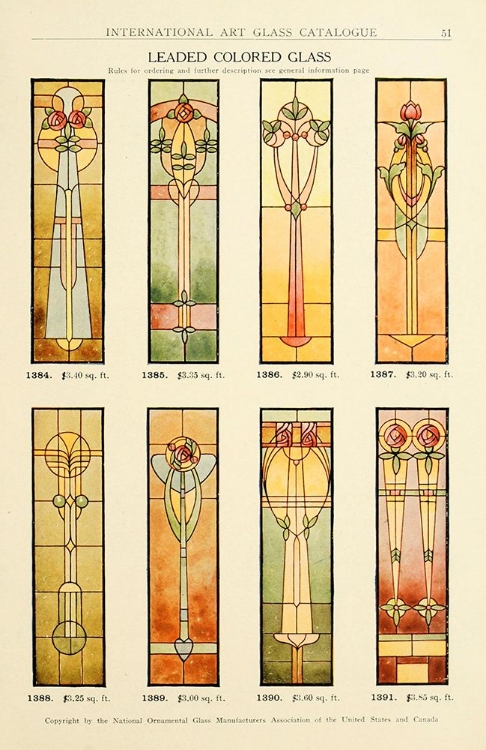 Picture of INTERNATIONAL ART GLASS 1914 - 19