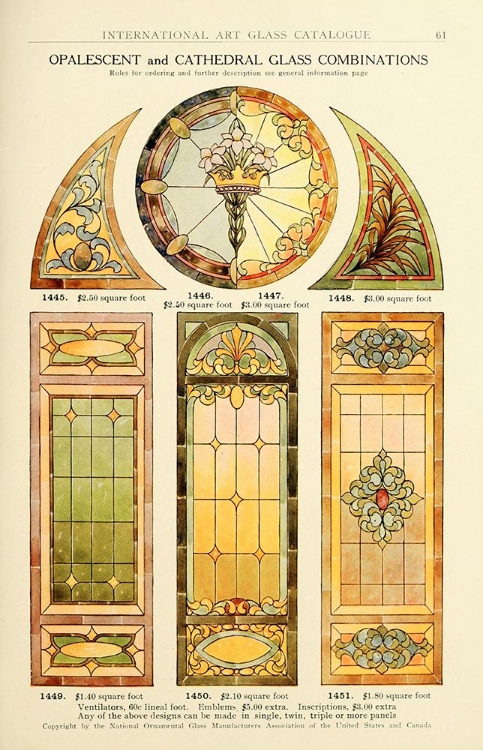 Picture of INTERNATIONAL ART GLASS 1914 - 29