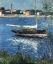 Picture of BOAT AT ANCHOR ON THE SEINE AT ARGENTEUIL CA 1884