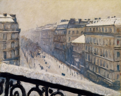 Picture of BOULEVARD HAUSSMANN, SNOW 1880