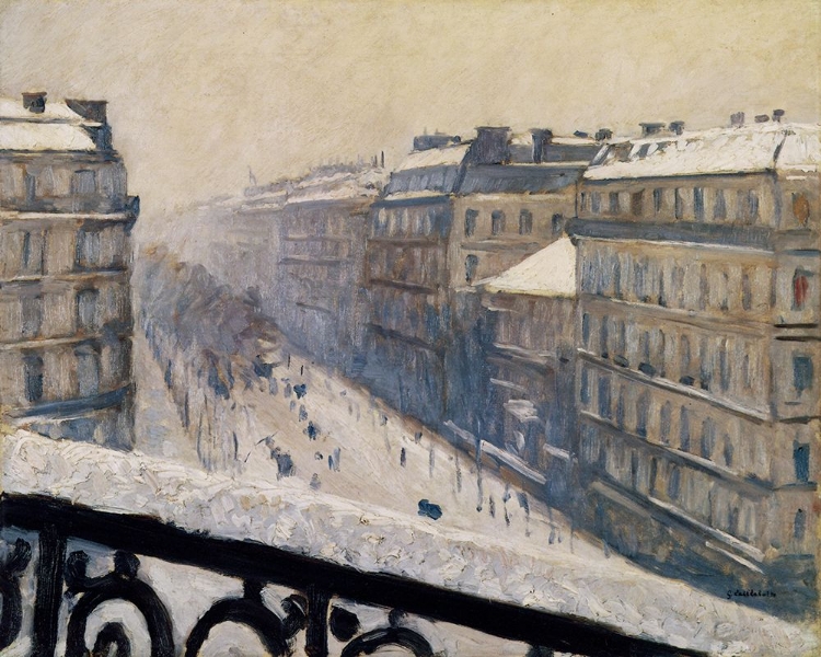 Picture of BOULEVARD HAUSSMANN, SNOW 1880