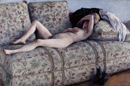 Picture of NUDE ON A COUCH 1875