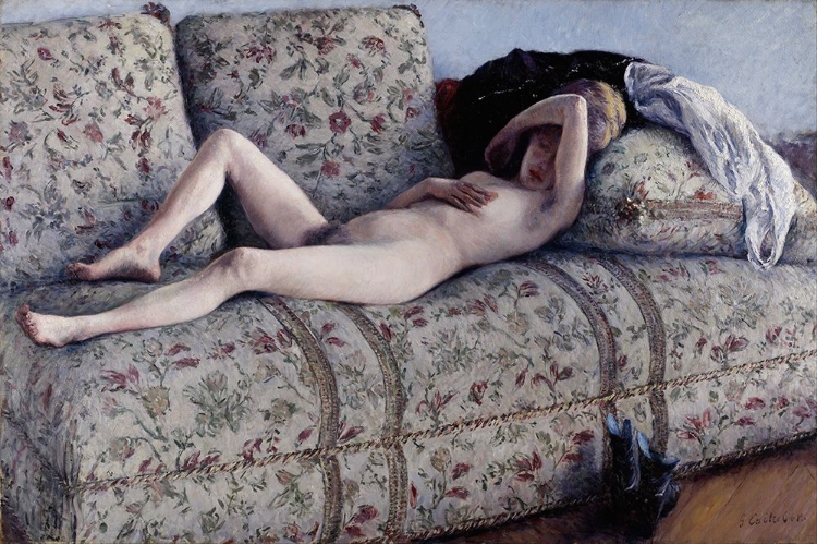Picture of NUDE ON A COUCH 1875