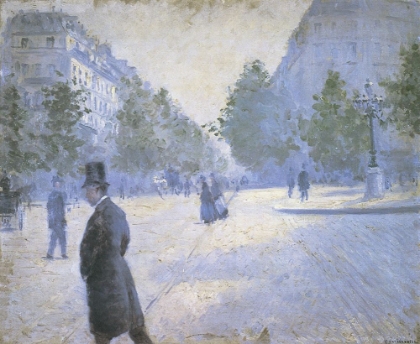 Picture of PLACE ST. AUGUSTIN, MISTY WEATHER 1878