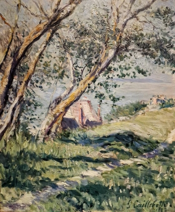 Picture of SEASCAPE, TROUVILLE 1882