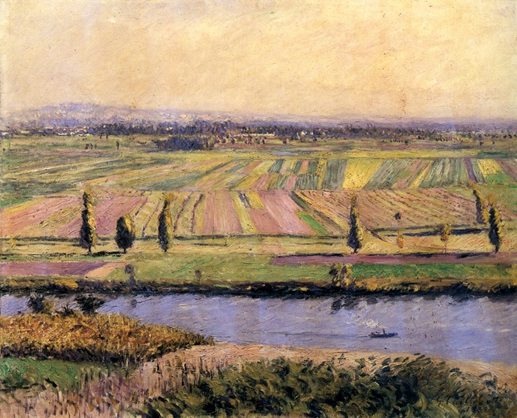 Picture of THE GENNEVILLIERS PLAIN, SEEN FROM ARGENTEUIL 1888