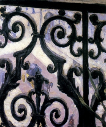 Picture of VIEW THROUGH A BALCONY 1880