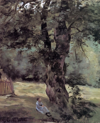 Picture of WOMAN UNDER A TREE 1872