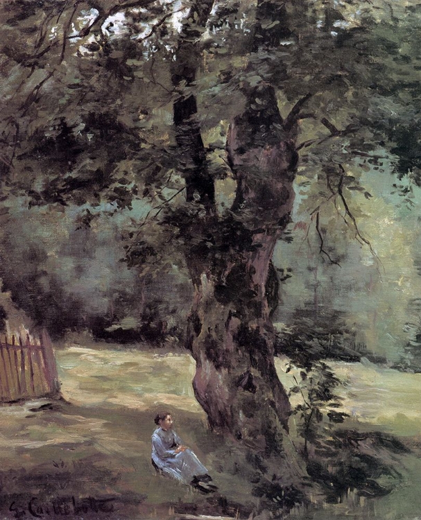 Picture of WOMAN UNDER A TREE 1872
