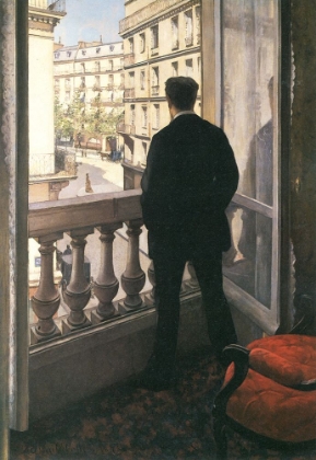 Picture of YOUNG MAN AT HIS WINDOW 1876