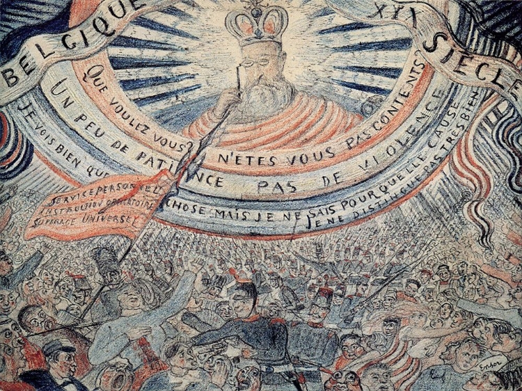 Picture of BELGIUM IN THE 19TH CENTURY 1889