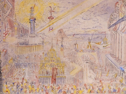 Picture of CAPTURE OF A STRANGE TOWN 1888