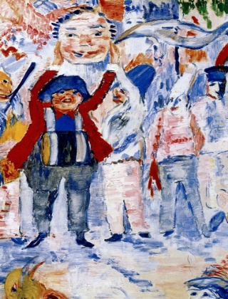 Picture of CARNIVAL IN FLANDERS DETAIL CA 1920