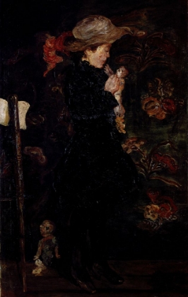 Picture of CHILD WITH DOLL 1884