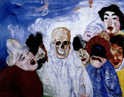 Picture of DEATH AND THE MASKS 1897