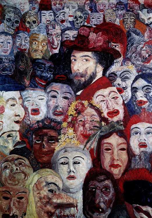 Picture of ENSOR WITH MASKS 1899
