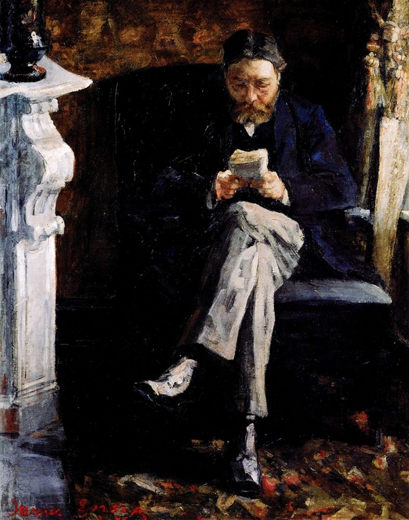 Picture of PORTRAIT OF THE ARTISTS FATHER 1881