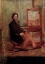 Picture of SELF-PORTRAIT AT HIS EASEL 1890