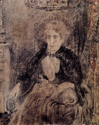 Picture of THE ARTISTS MOTHER 1885