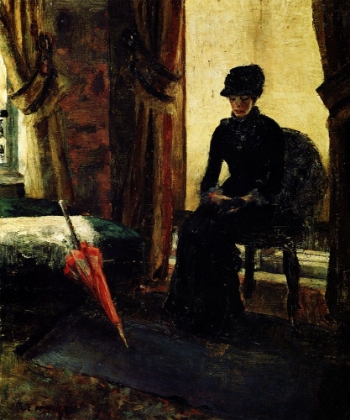 Picture of THE LADY IN BLACK 1881