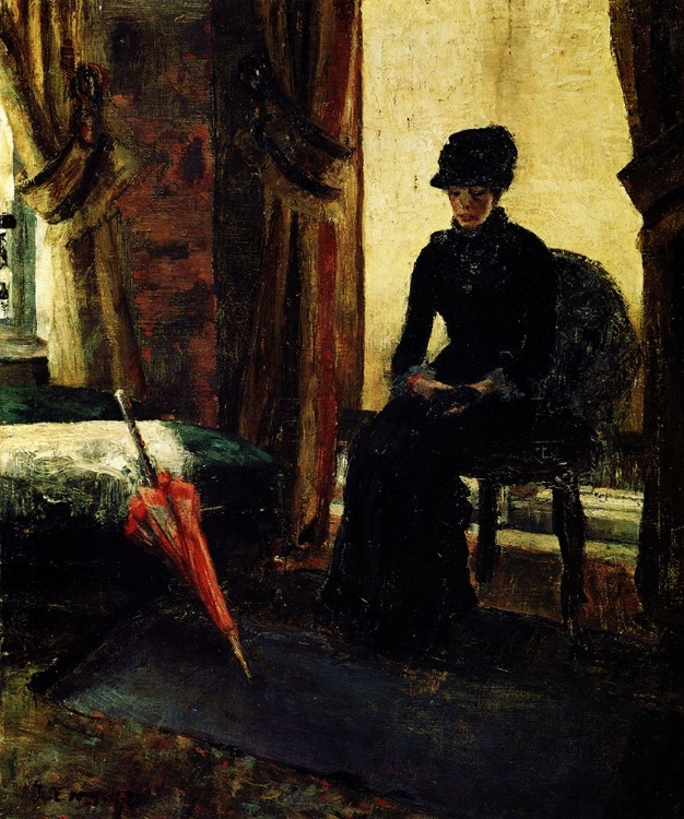 Picture of THE LADY IN BLACK 1881