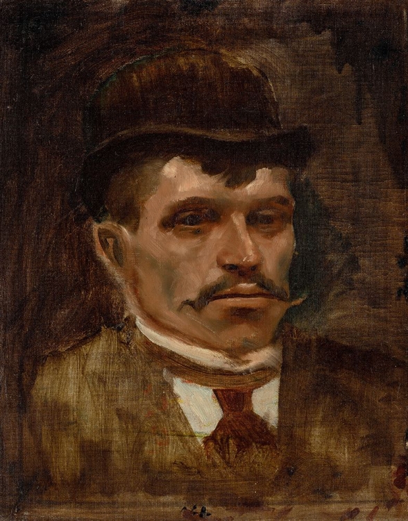 Picture of COACHMAN IN A HAT WITH A FRINGE