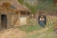 Picture of GIRL IN A FARMYARD