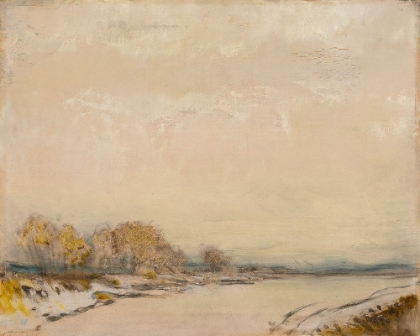 Picture of LANDSCAPE WITH A RIVER