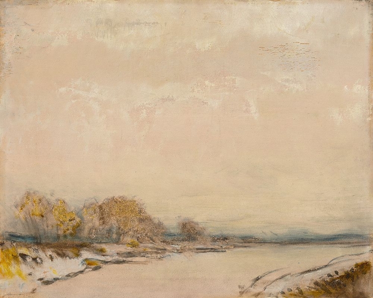 Picture of LANDSCAPE WITH A RIVER