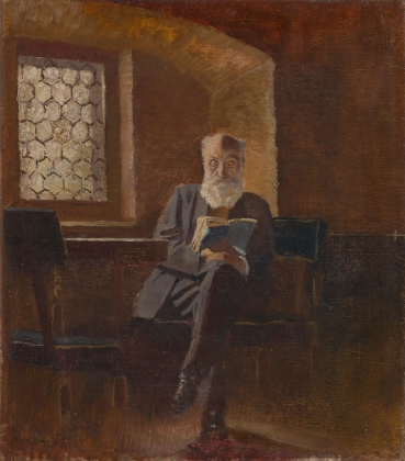 Picture of MAN READING