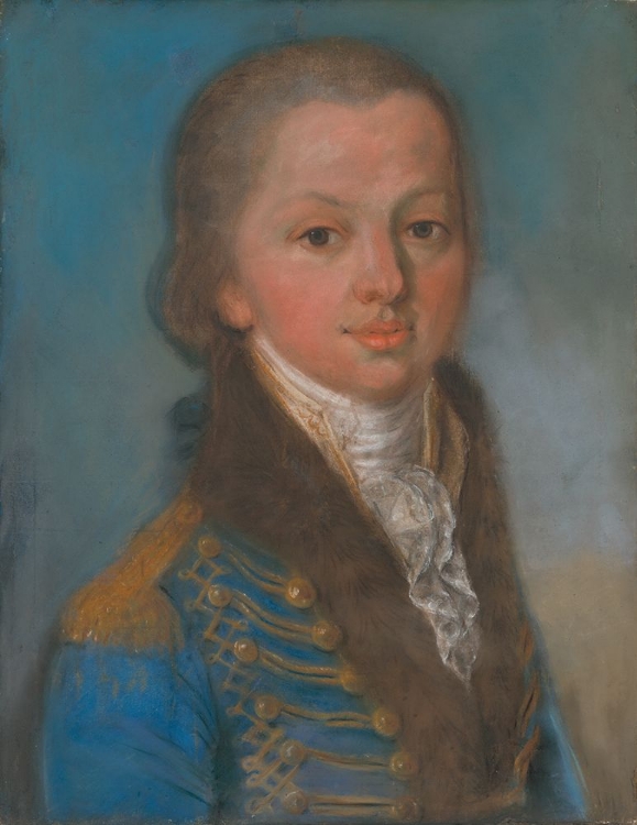 Picture of PORTRAIT OF BARON JOSEPH MEDNYANSZKY AT YOUNG AGE