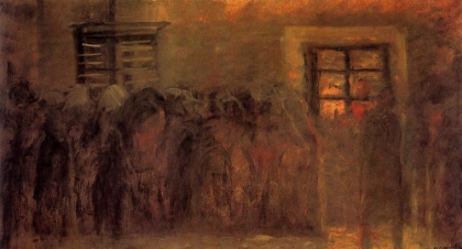 Picture of STANDING IN LINE 1916