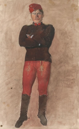 Picture of STANDING SOLDIER WITH FOLDED ARMS