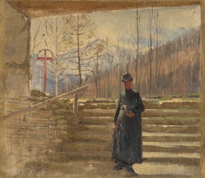 Picture of STUDY OF WALKING PRIEST