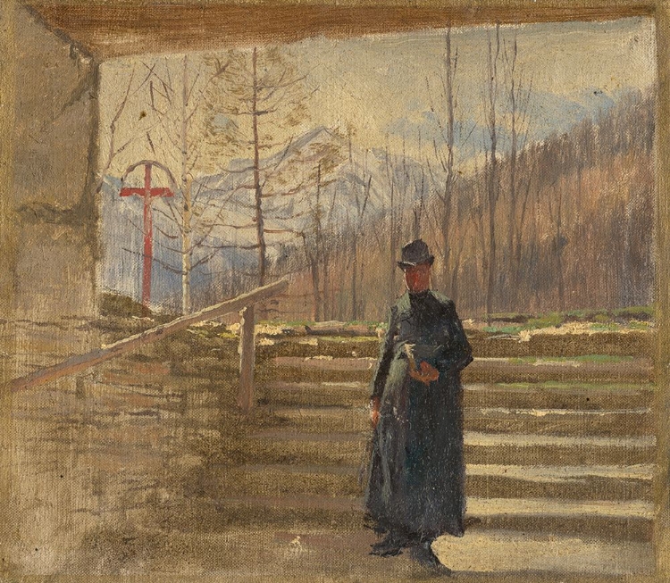 Picture of STUDY OF WALKING PRIEST