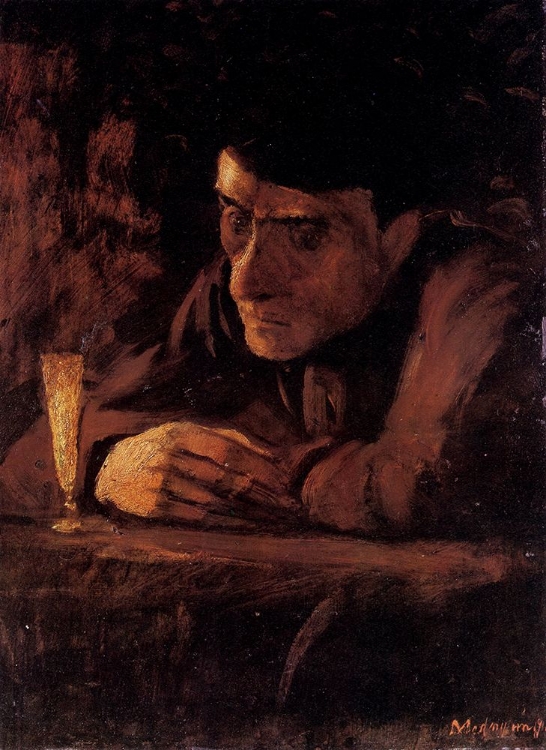 Picture of THE ABSINTHE DRINKER CA 1895