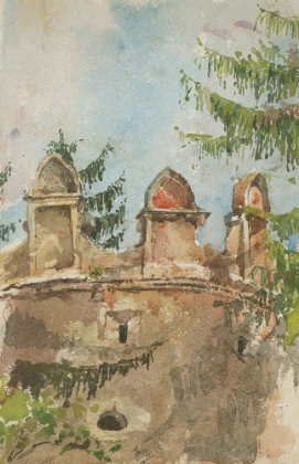 Picture of THE TOWER OF THE MANSION IN STRAZKY