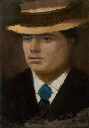 Picture of YOUNG MAN IN A STRAW HAT