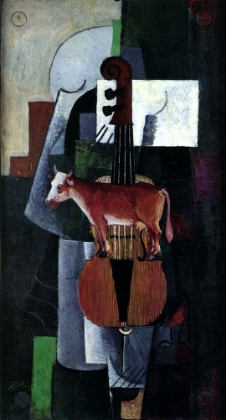 Picture of COW AND VIOLIN 1913