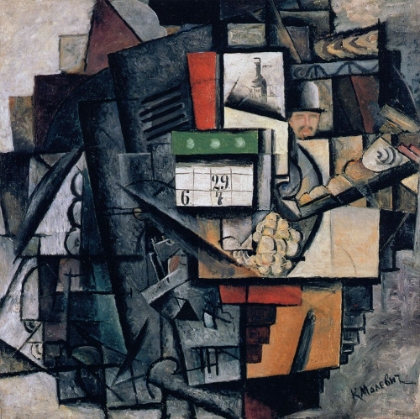 Picture of LADY AT A TROLLEY STOP 1913