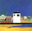 Picture of LANDSCAPE WITH A WHITE HOUSE CA 1930