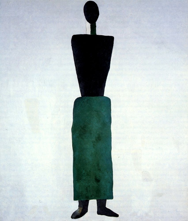 Picture of SUPREMATISM, FEMALE FIGURE 1928