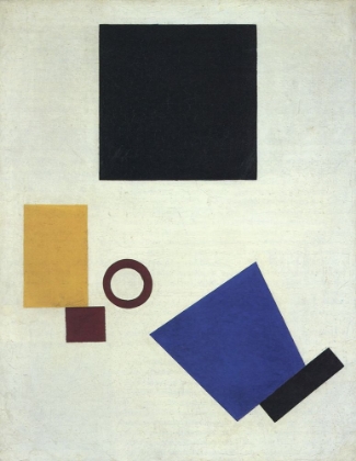 Picture of SUPREMATISM, SELF-PORTRAIT IN TWO DIMENSIONS 1915