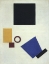 Picture of SUPREMATISM, SELF-PORTRAIT IN TWO DIMENSIONS 1915