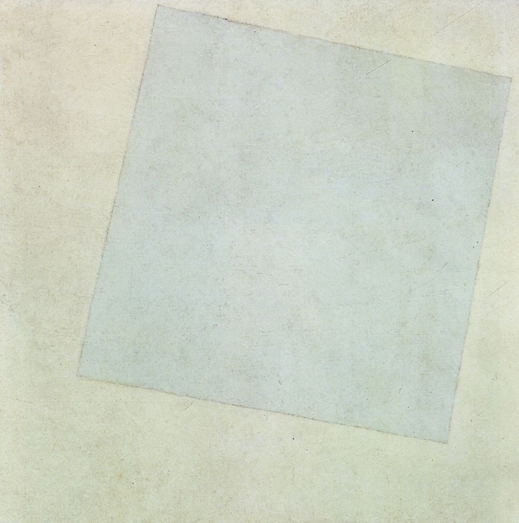 Picture of SUPREMATIST COMPOSITION, WHITE ON WHITE CA 1918